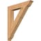 Ekena Millwork Traditional Traditional Smooth Bracket, Western Red Cedar, 5 1/2"W x 36"D x 42"H BKT06X36X42TRA01SWR - alternate 1